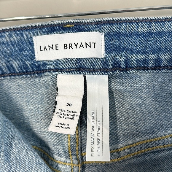 Lane Bryant Flex Magic High Rise Straight Jeans Size 20 - Picture 13 of 16